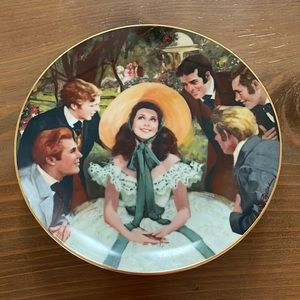 Scarlett and Her Suitors Rare Collector’s Plate